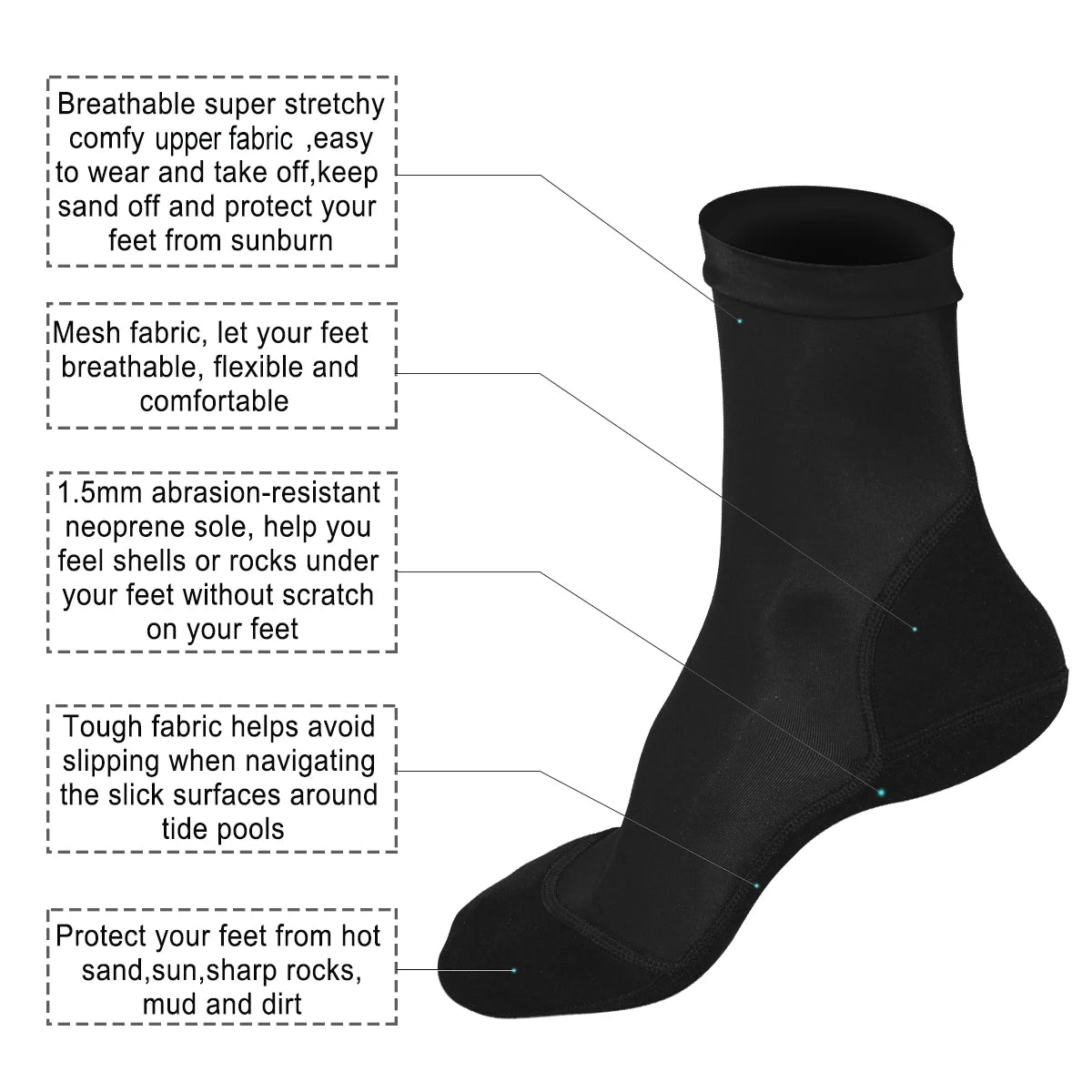 Pro Beachvolleyball Socken